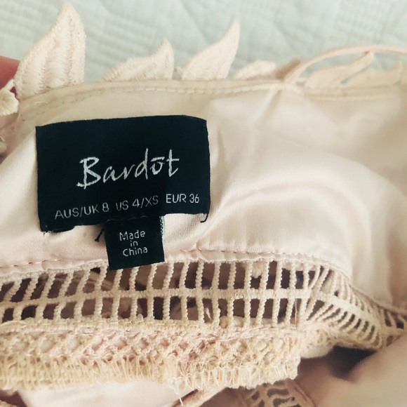 Gemma Halter Midi Lace Sheath Dress by BARDOT - Picture 6 of 8